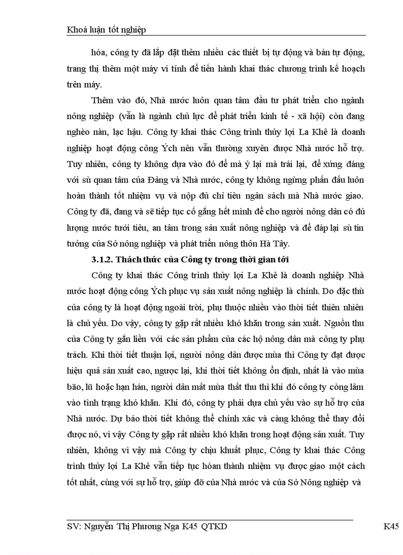 image for page Quản lý tiền lương và tiền công tại Công ty KTCT thuỷ lợi La Khê 1