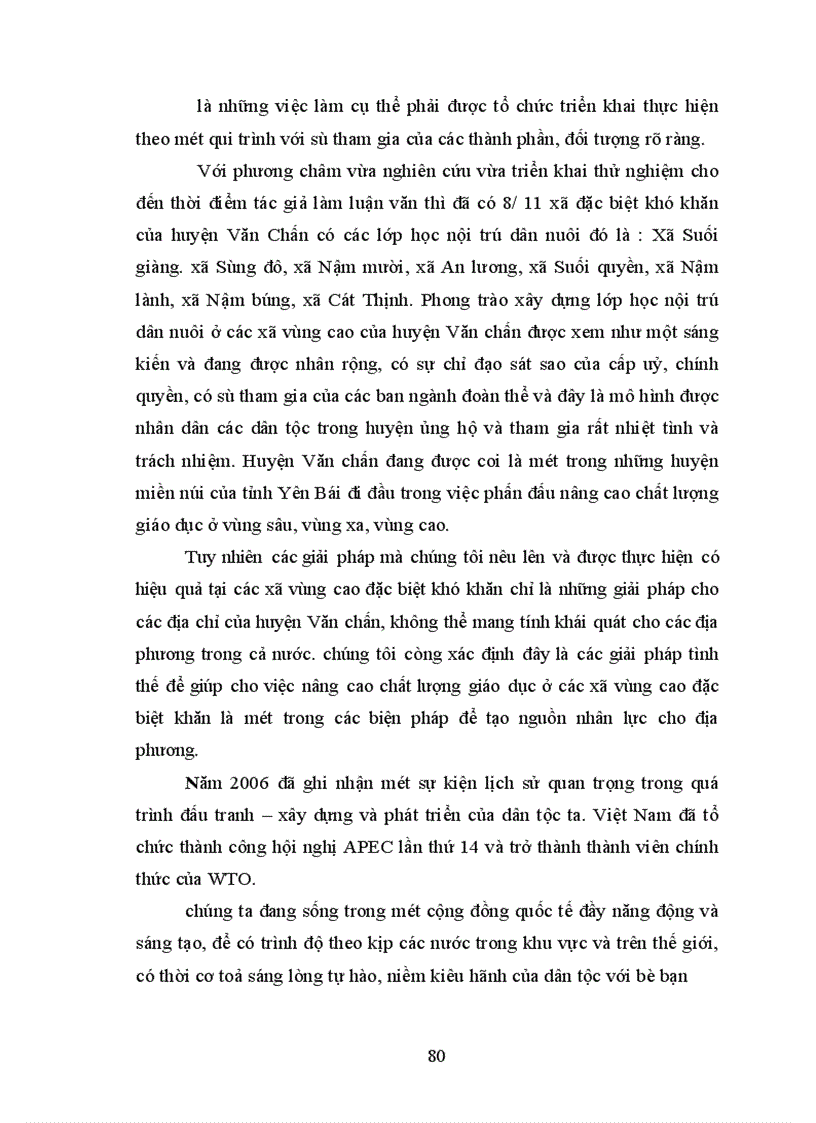 image for page Các giải pháp phát triển lớp học nội trú dân nuôi cho con em đồng bào dân tộc thiểu số ở các xã vùng cao đặc biệt khó khăn huyện Văn Chấn tỉnh Yên Bái