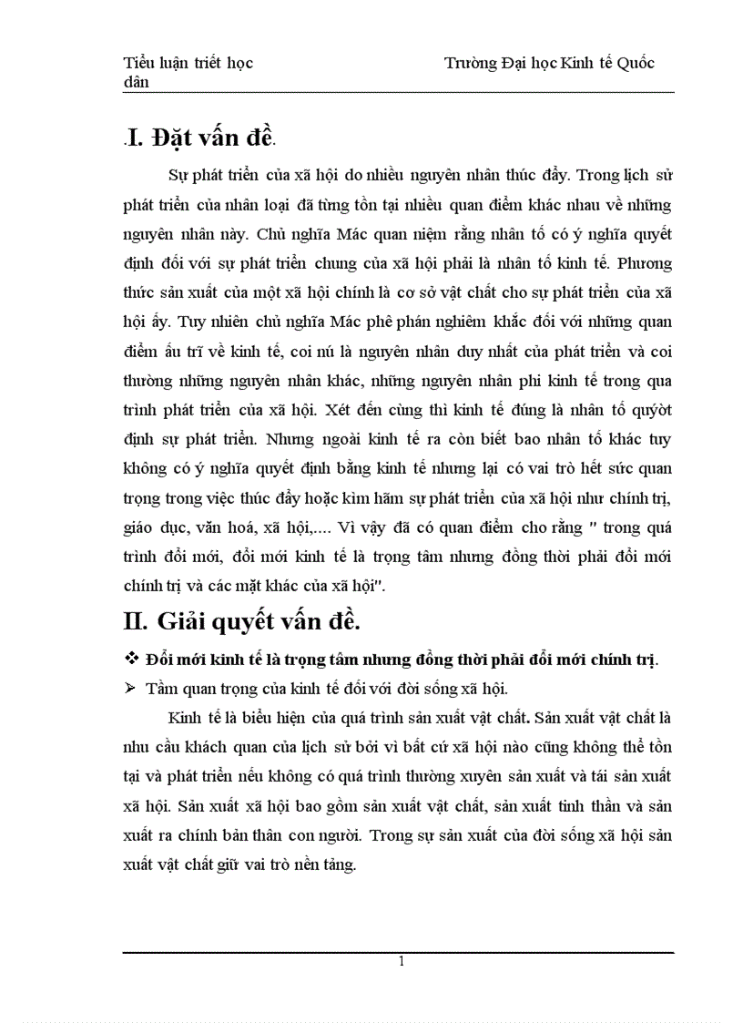 image for page trong quá trình đổi mới đổi mới kinh tế là trọng tâm nhưng đồng thời phải đổi mới chính trị và các mặt khác của xã hội