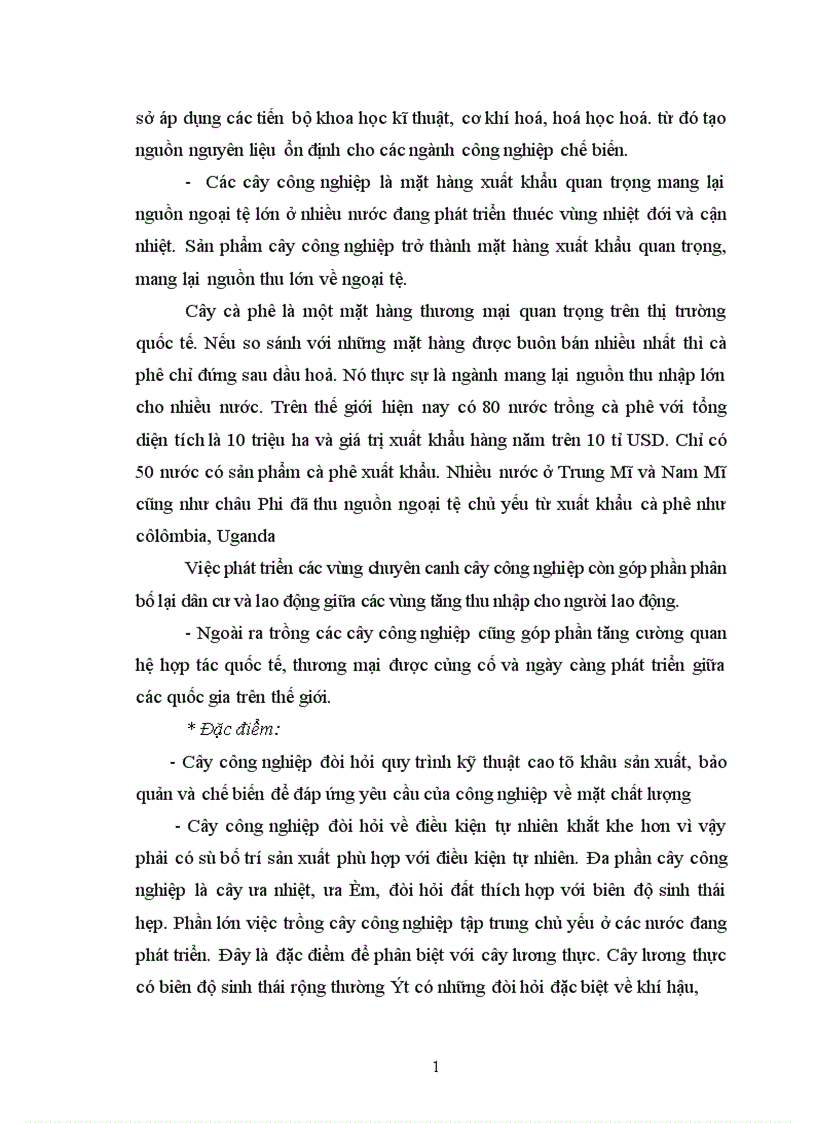 image for page Địa lý cây công nghiệp Việt Nam