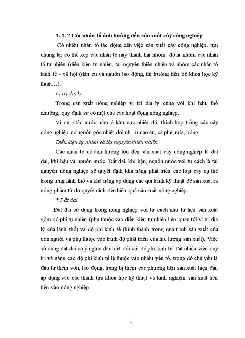 image for page Địa lý cây công nghiệp Việt Nam