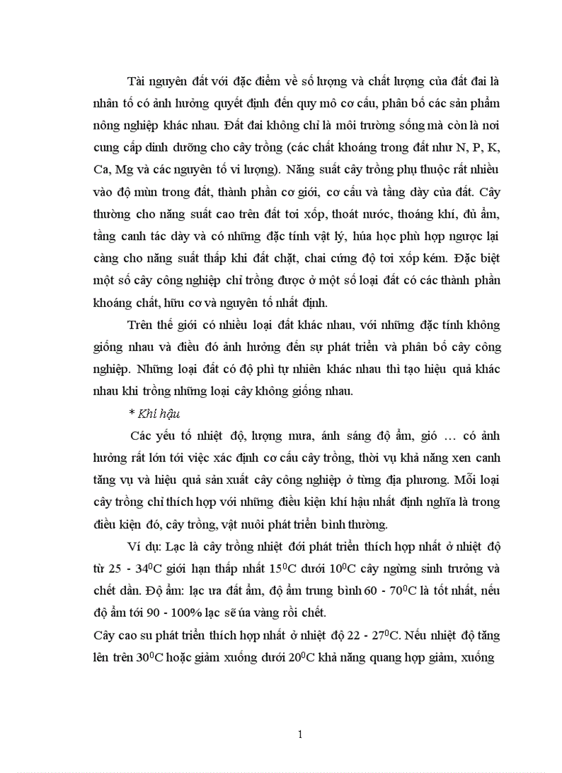 image for page Địa lý cây công nghiệp Việt Nam