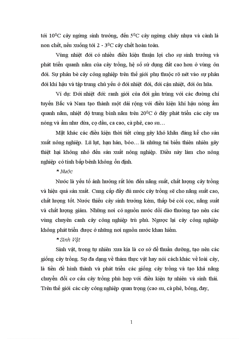 image for page Địa lý cây công nghiệp Việt Nam