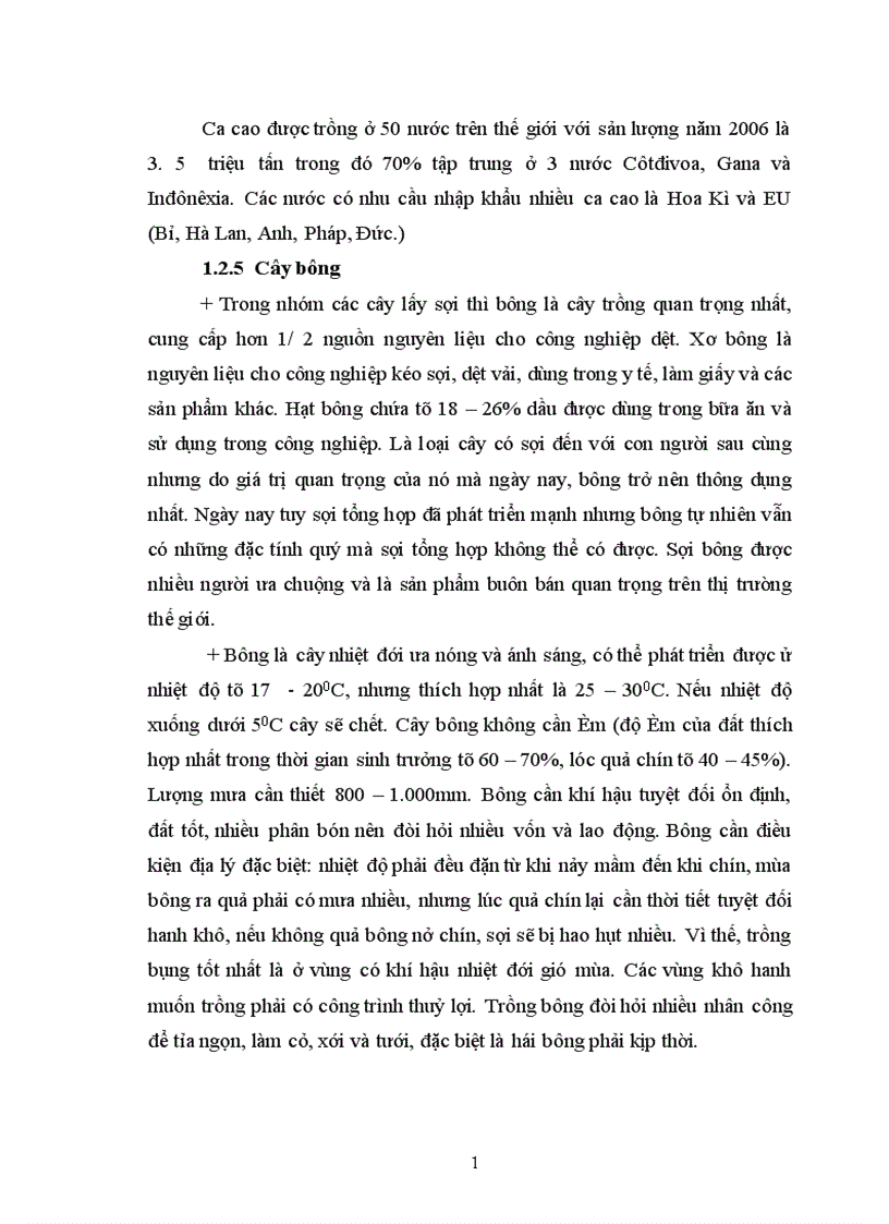 image for page Địa lý cây công nghiệp Việt Nam