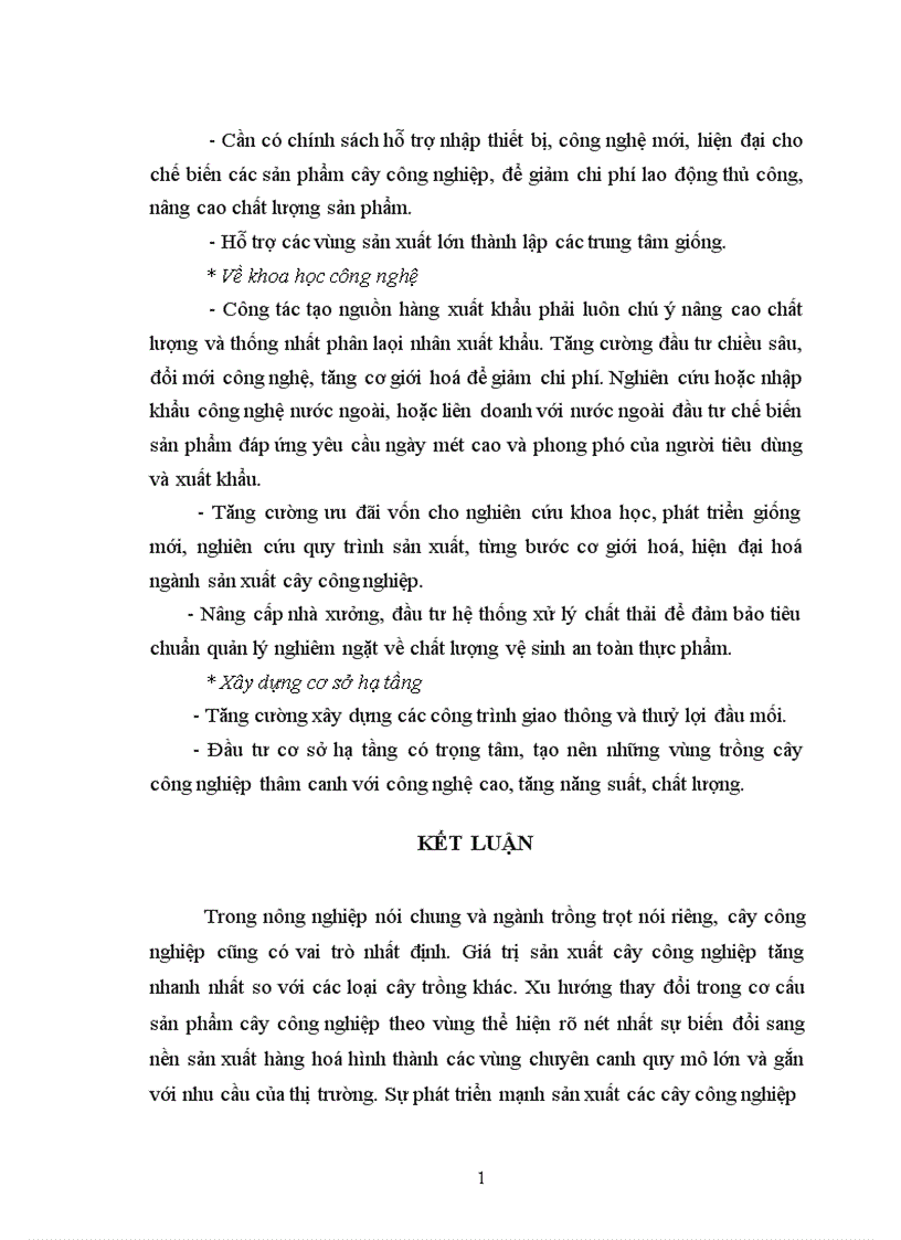 image for page Địa lý cây công nghiệp Việt Nam