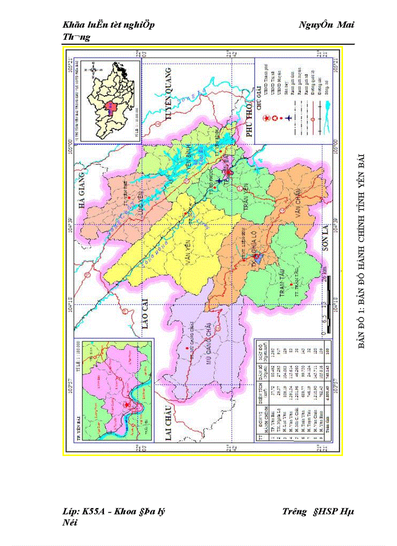 image for page Tổ chức lãnh thổ nông nghiệp Yên Bái