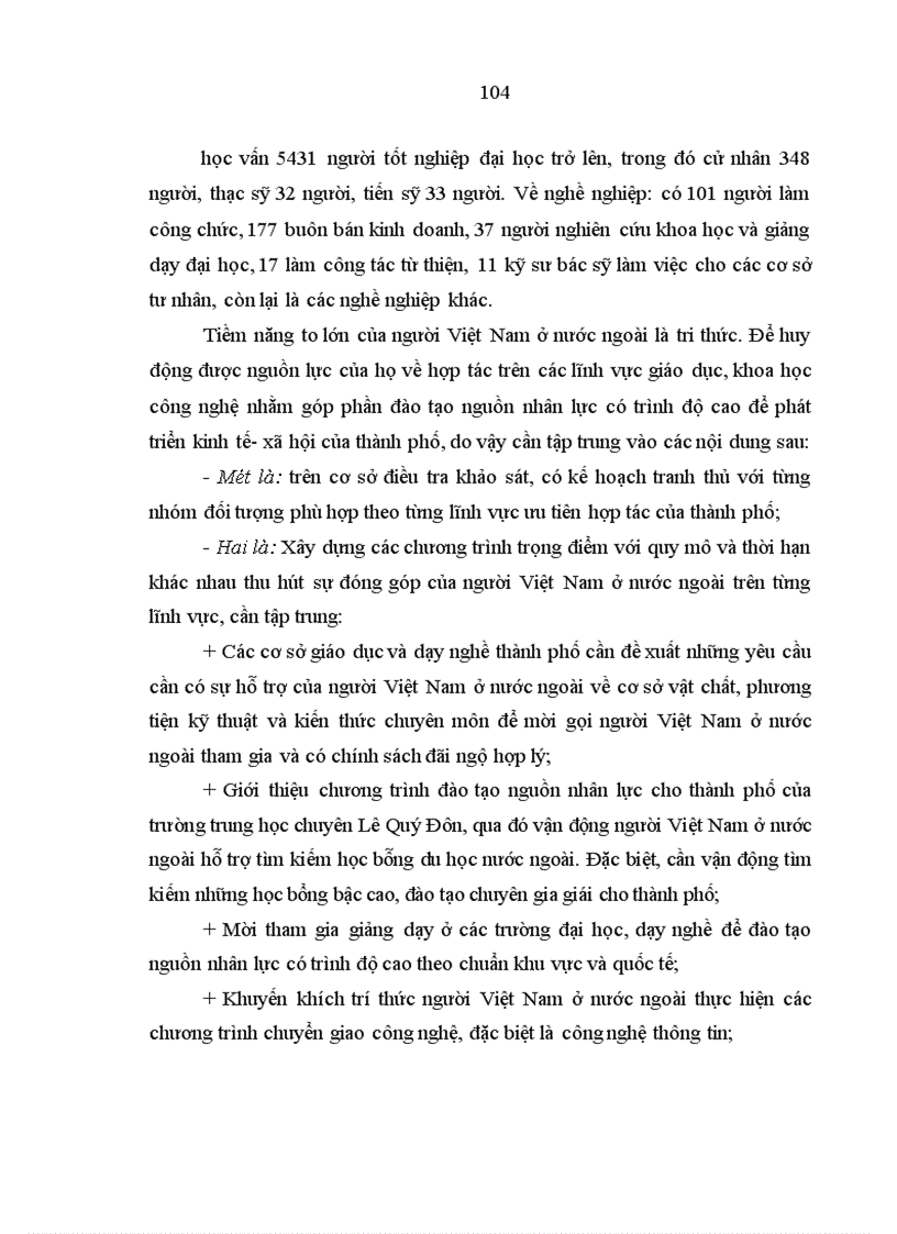 image for page Nguồn nhân lực chất lượng cao cho phát triển kinh tế xã hội ở Thành phố Đà Nẵng