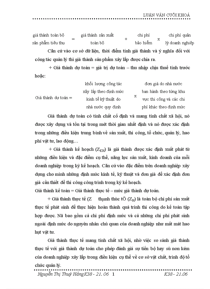 image for page Hoàn thiện kế toán tập hợp chi phí sản xuất và tính giá thành sản phẩm xây lắp tại Công ty xây dựng và phát triển đô thị