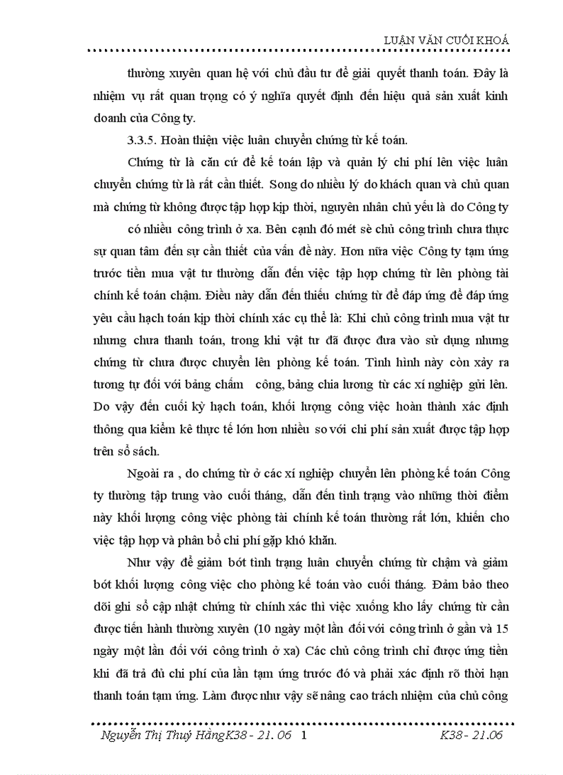 image for page Hoàn thiện kế toán tập hợp chi phí sản xuất và tính giá thành sản phẩm xây lắp tại Công ty xây dựng và phát triển đô thị