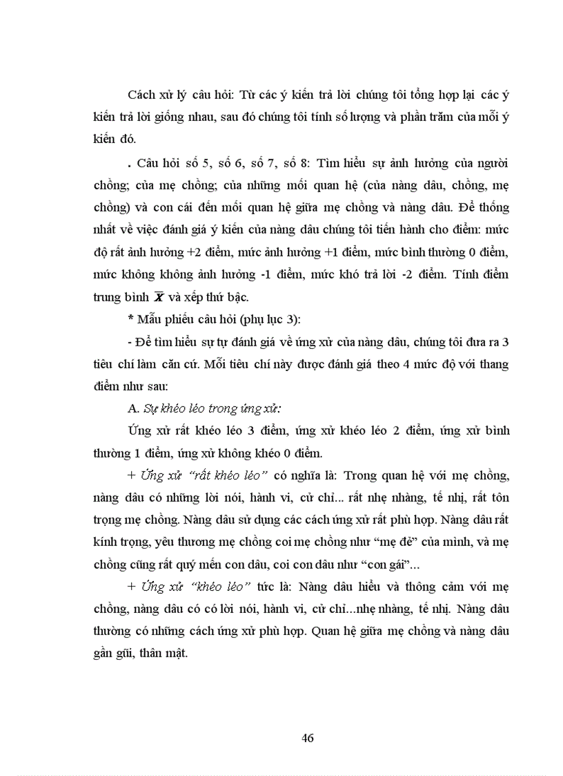 image for page Sự ứng xử của nàng dâu với mẹ chồng