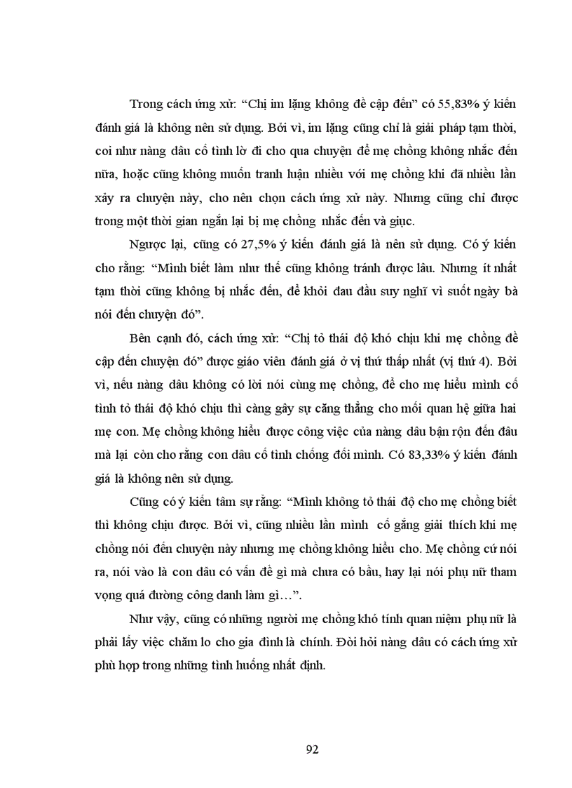 image for page Sự ứng xử của nàng dâu với mẹ chồng