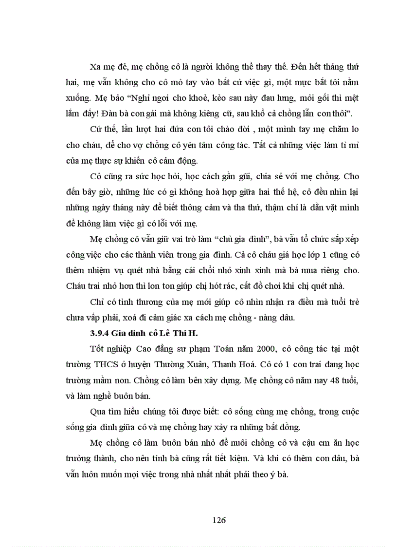 image for page Sự ứng xử của nàng dâu với mẹ chồng