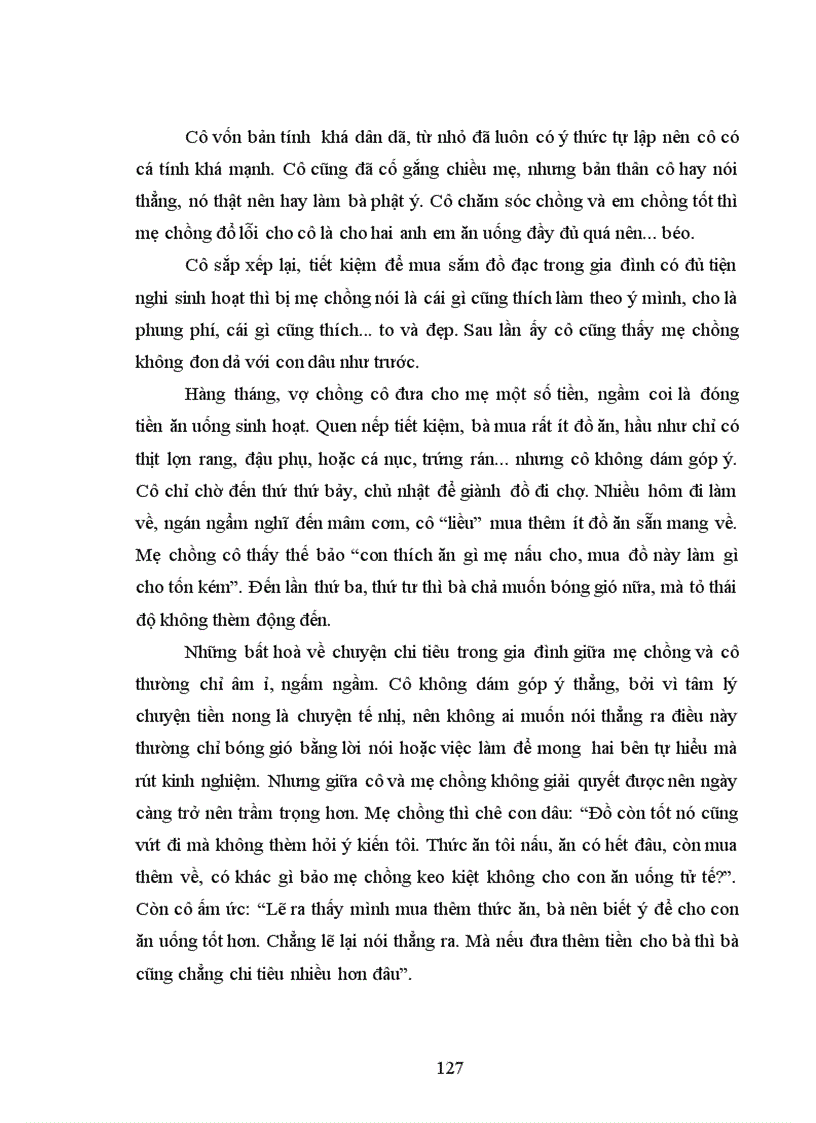 image for page Sự ứng xử của nàng dâu với mẹ chồng