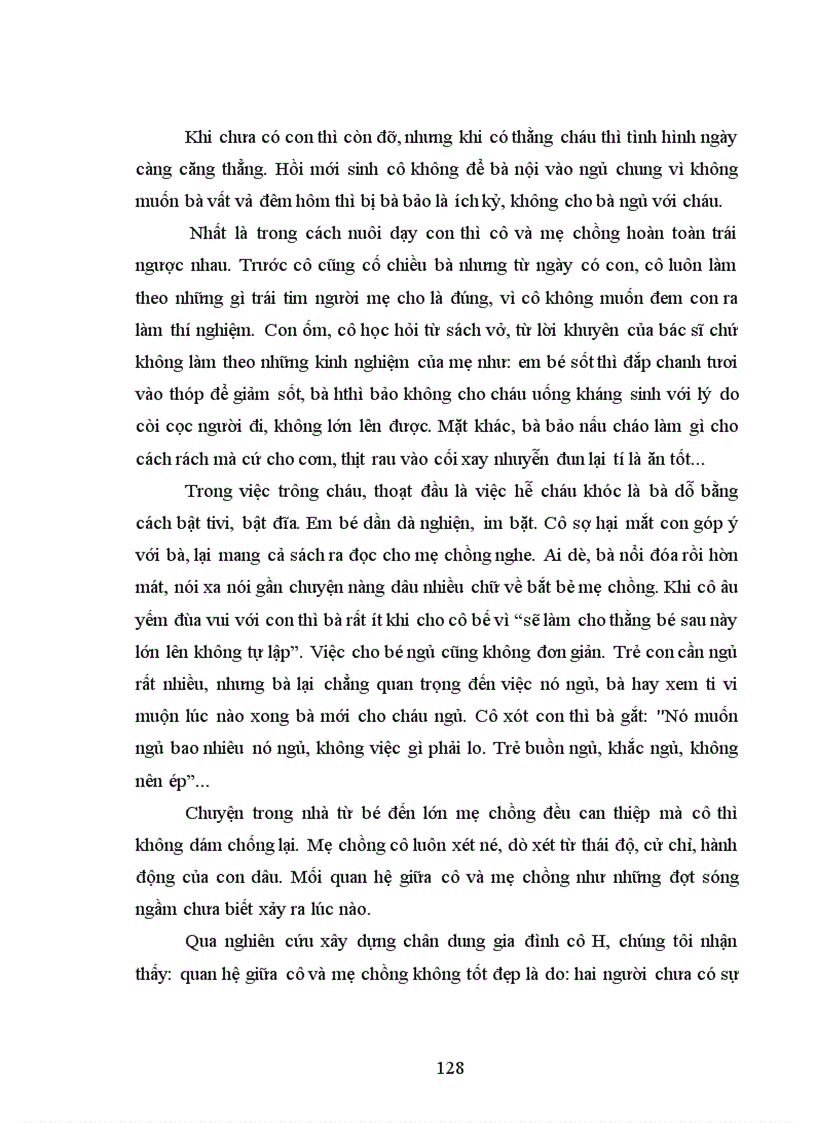 image for page Sự ứng xử của nàng dâu với mẹ chồng