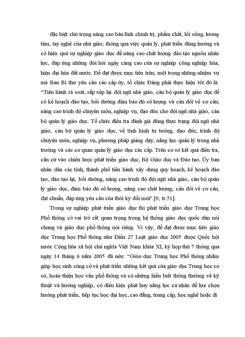 image for page Quy hoạch đào tạo bồi dưỡng đội ngũ giáo viên Trung học Phổ thông tỉnh Điện Biên đến năm 2015 1