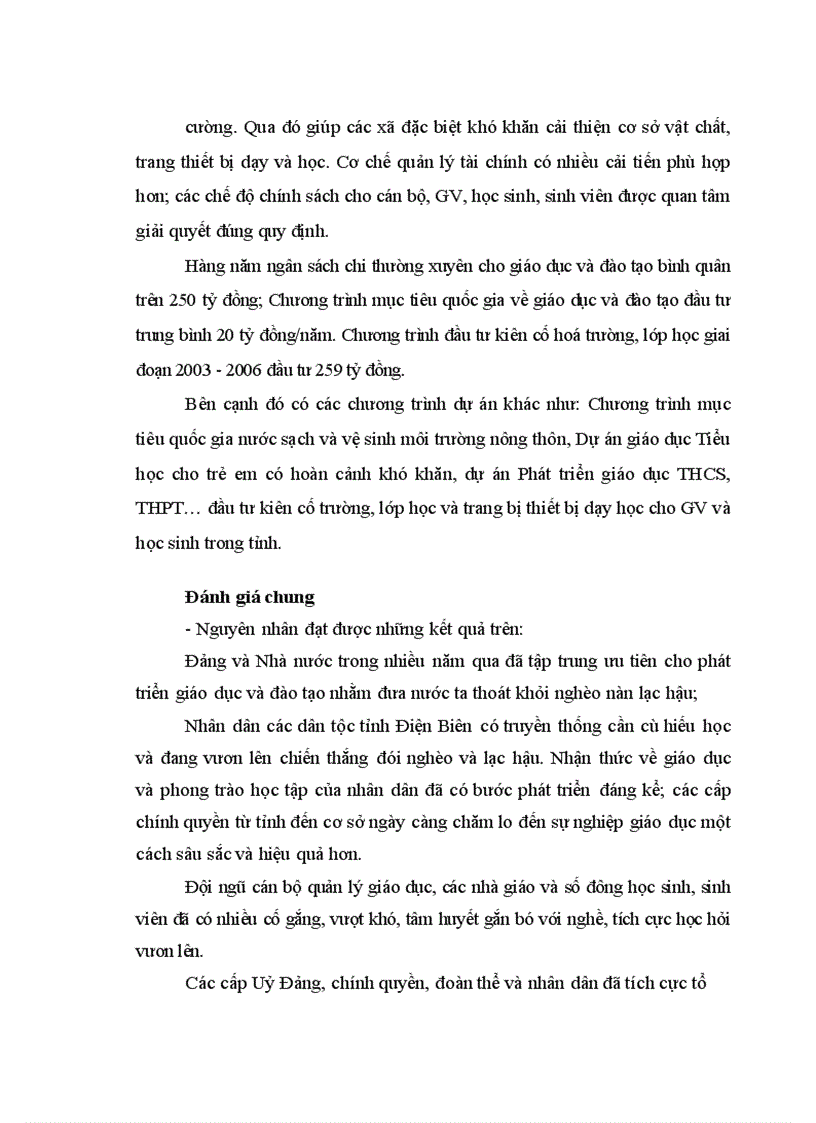 image for page Quy hoạch đào tạo bồi dưỡng đội ngũ giáo viên Trung học Phổ thông tỉnh Điện Biên đến năm 2015 1