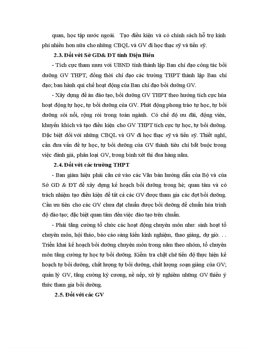 image for page Quy hoạch đào tạo bồi dưỡng đội ngũ giáo viên Trung học Phổ thông tỉnh Điện Biên đến năm 2015 1