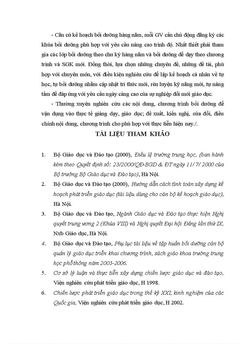 image for page Quy hoạch đào tạo bồi dưỡng đội ngũ giáo viên Trung học Phổ thông tỉnh Điện Biên đến năm 2015 1