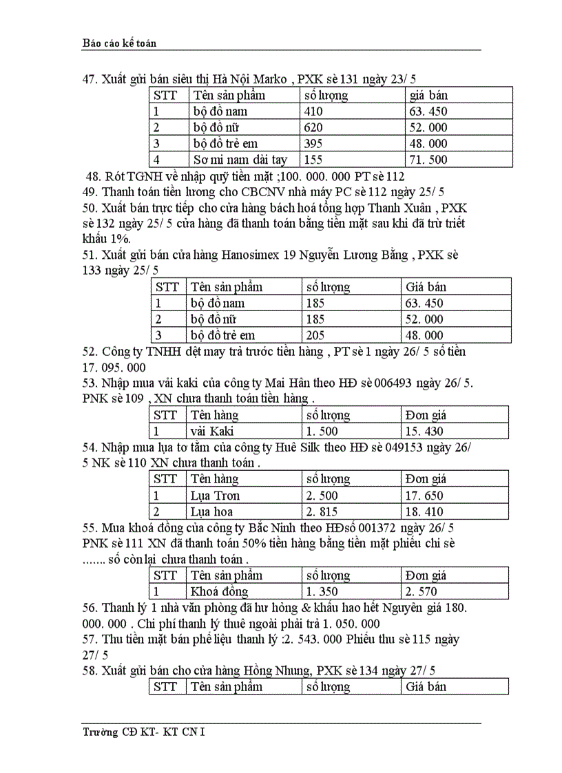 image for page Thực trạng công tác hạch toán kế toán tổng hợp tại Công ty dệt len Mùa Đông 1