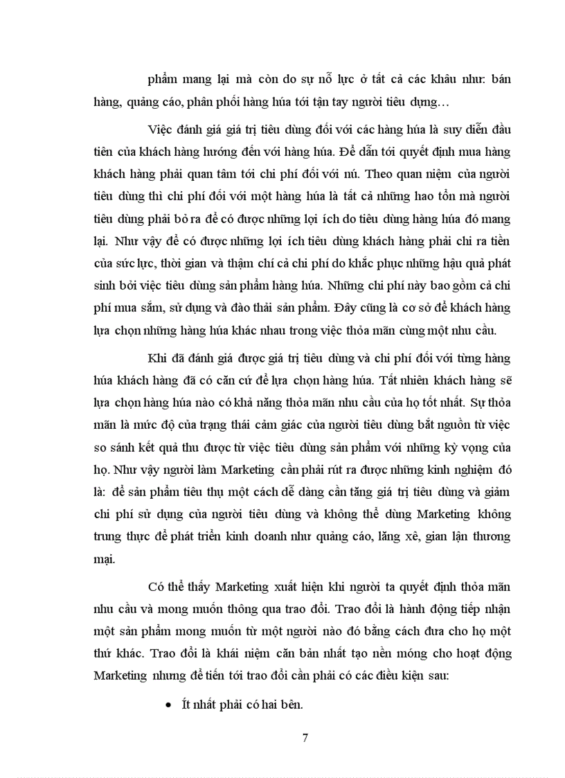 image for page Vai trò và tác dụng của Marketing đối với một doanh nghiệp thương mại trong cơ chế thị trường