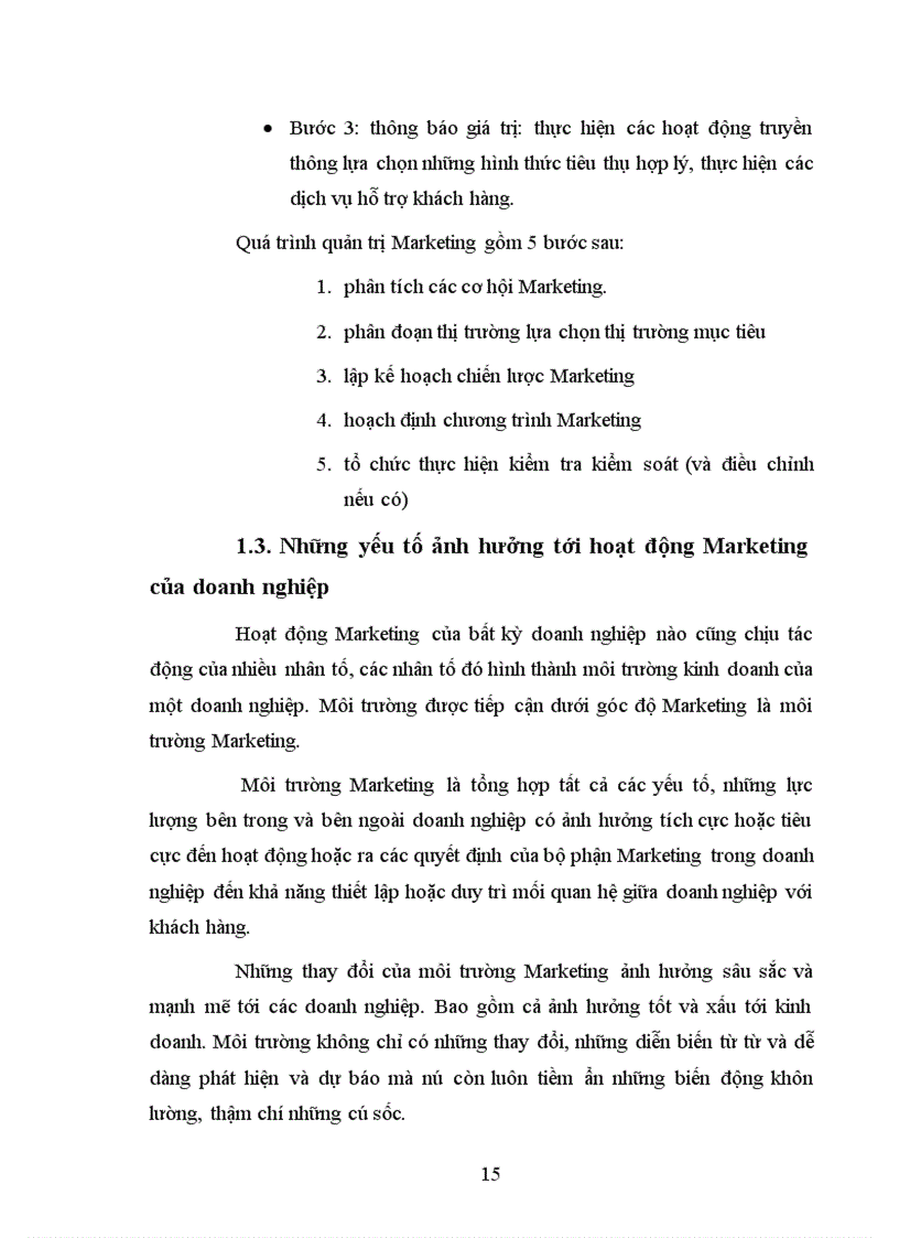 image for page Vai trò và tác dụng của Marketing đối với một doanh nghiệp thương mại trong cơ chế thị trường