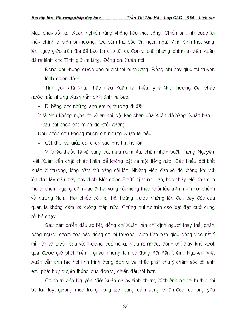 image for page Phuơng pháp sử dụng mẩu chuyện trong dạy học lịch sử Việt Nam từ 1954 đến nay ở trường phổ thông nhằm nâng cao hiệu quả bài học