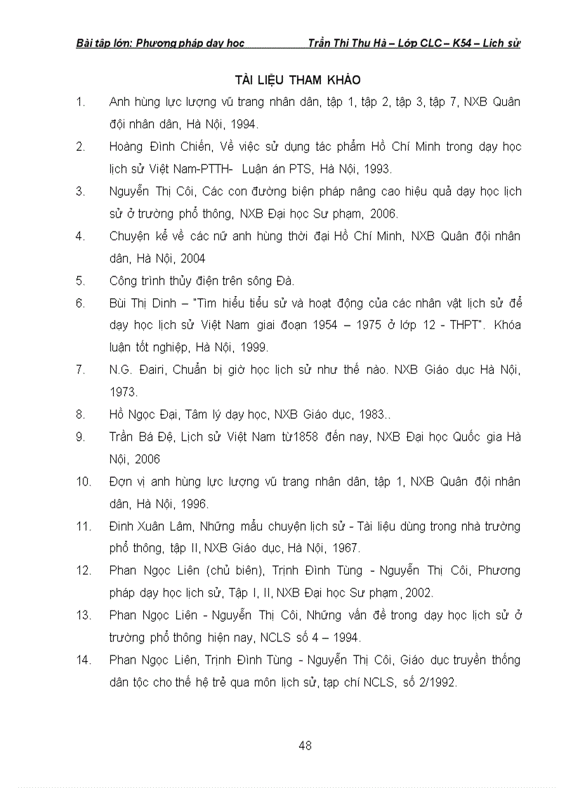 image for page Phuơng pháp sử dụng mẩu chuyện trong dạy học lịch sử Việt Nam từ 1954 đến nay ở trường phổ thông nhằm nâng cao hiệu quả bài học