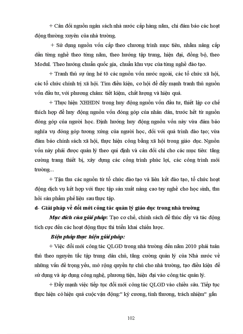 image for page Sử dụng phương pháp khung Logic để xây dựng chiến lược phát triển của Trường Kỹ nghệ I đến năm 2010