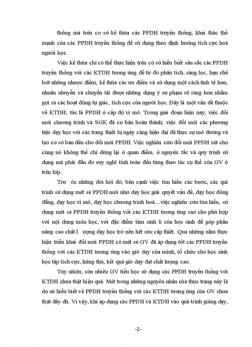 image for page Nghiên cứu sử dụng một số kĩ thuật dạy học vào dạy các yếu tố hình học và đại lượng hình học ở các lớp 1 2 3