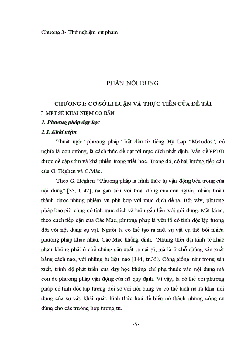 image for page Nghiên cứu sử dụng một số kĩ thuật dạy học vào dạy các yếu tố hình học và đại lượng hình học ở các lớp 1 2 3