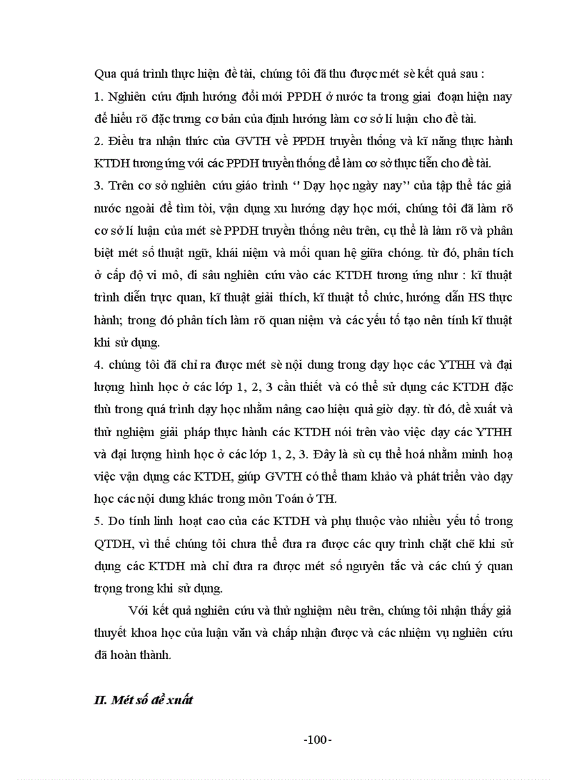 image for page Nghiên cứu sử dụng một số kĩ thuật dạy học vào dạy các yếu tố hình học và đại lượng hình học ở các lớp 1 2 3