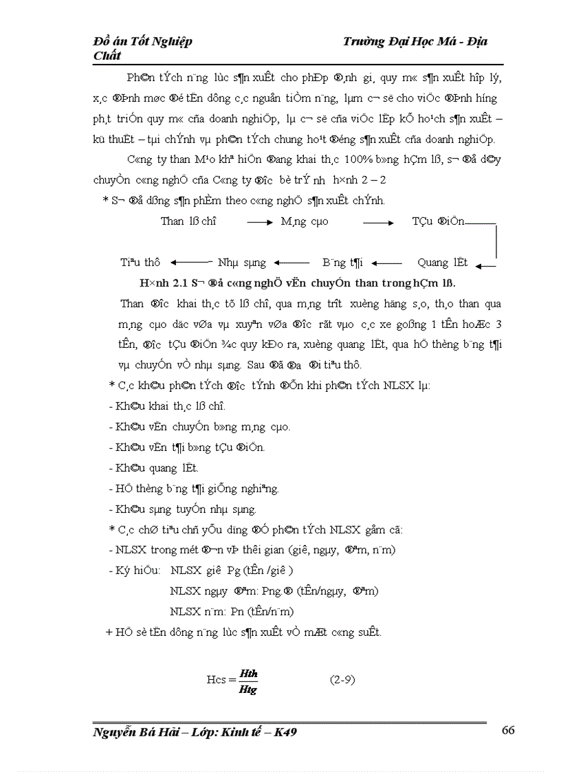 image for page Lập kế hoạch cung ứng vật tư kỹ thuật chủ yếu của Công ty than Mạo Khê năm 2009