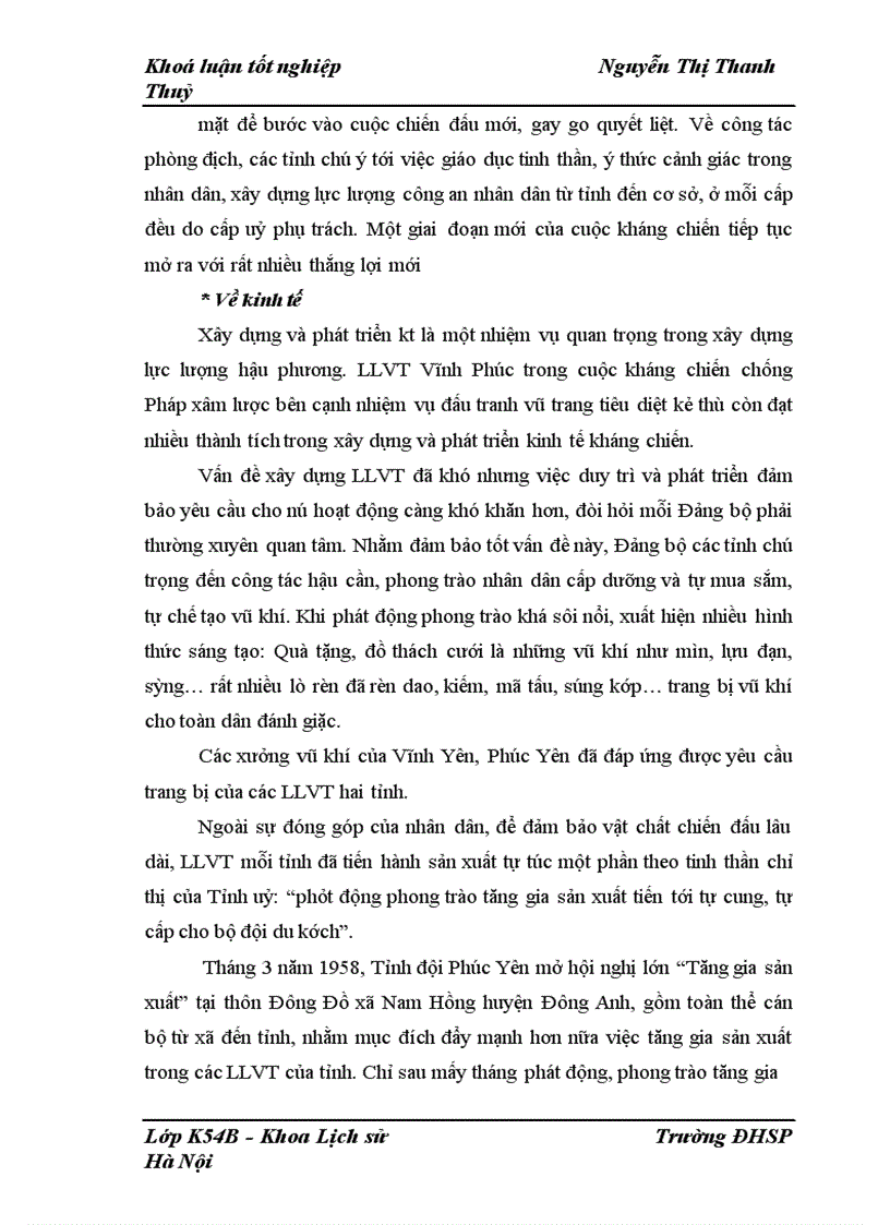 image for page LLVT Vĩnh Phúc trong kháng chiến chống Pháp 1945 1954