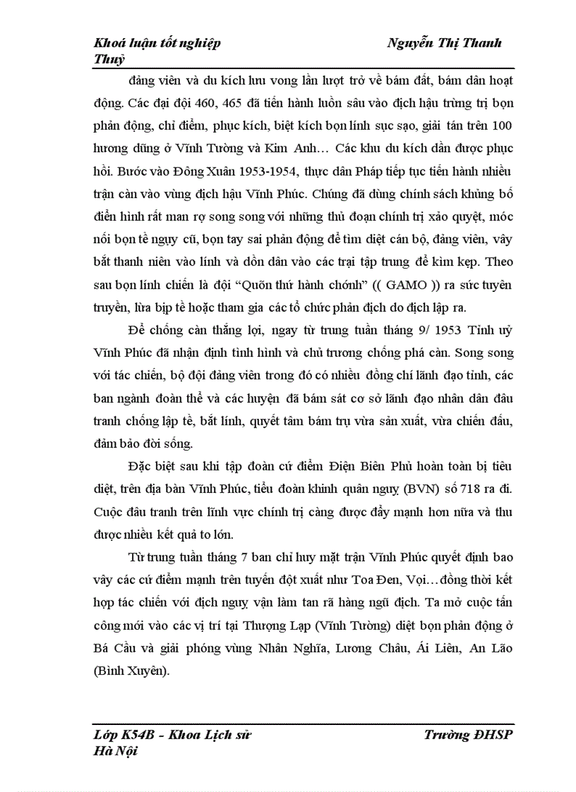 image for page LLVT Vĩnh Phúc trong kháng chiến chống Pháp 1945 1954