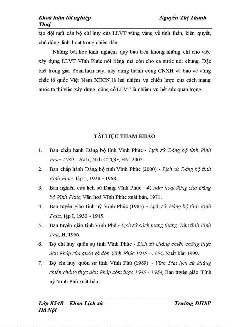 image for page LLVT Vĩnh Phúc trong kháng chiến chống Pháp 1945 1954