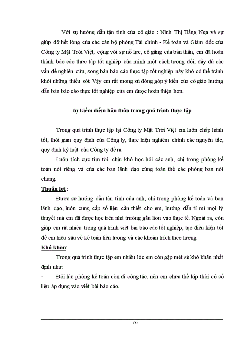 image for page Công tác tổ chức kế toán tiền lương và các khoản trích nộp theo lương tại Công ty Mặt Trời Việt 1