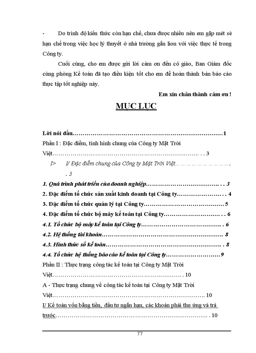 image for page Công tác tổ chức kế toán tiền lương và các khoản trích nộp theo lương tại Công ty Mặt Trời Việt 1