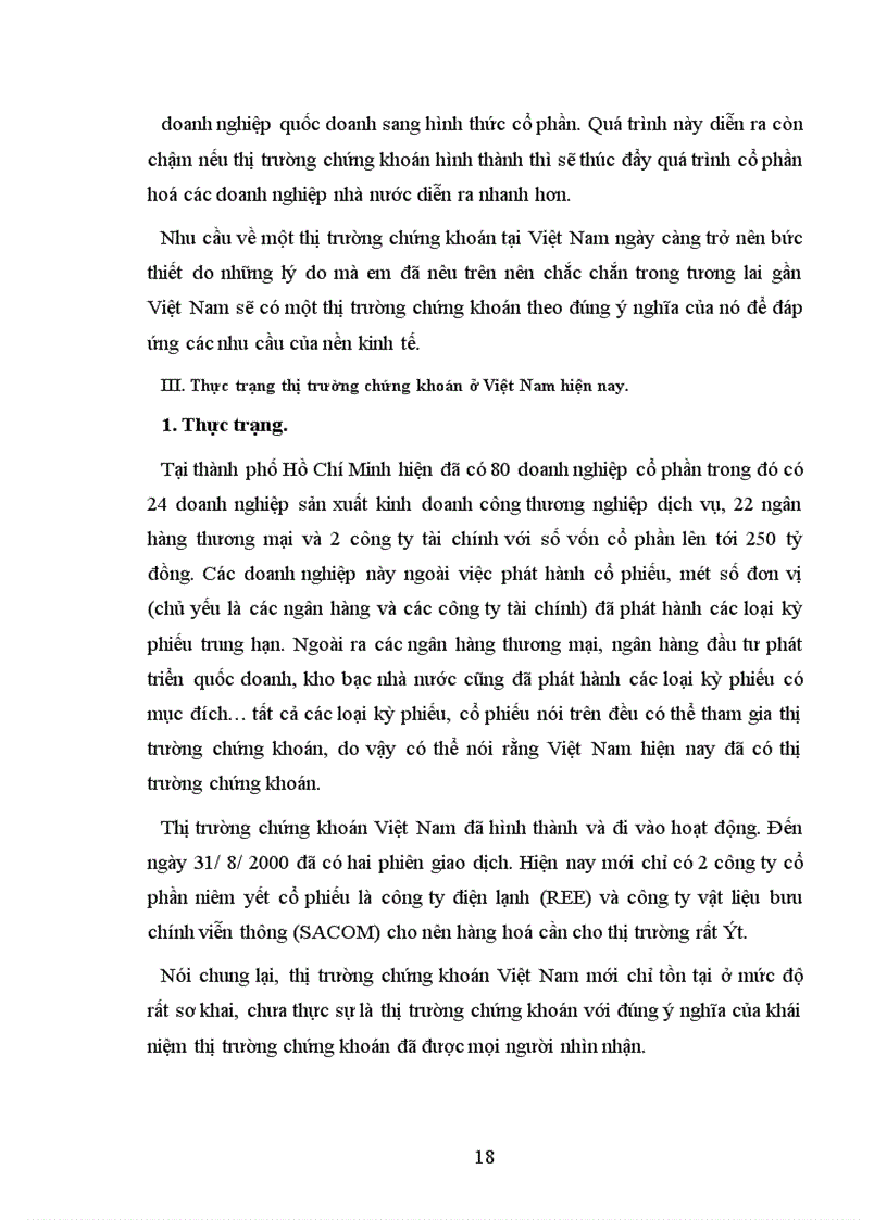 image for page Vai trò của thị trường chứng khoán đối với nền kinh tế Việt Nam 1