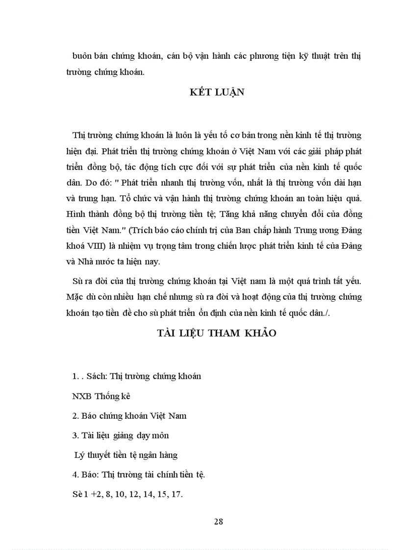 image for page Vai trò của thị trường chứng khoán đối với nền kinh tế Việt Nam 1