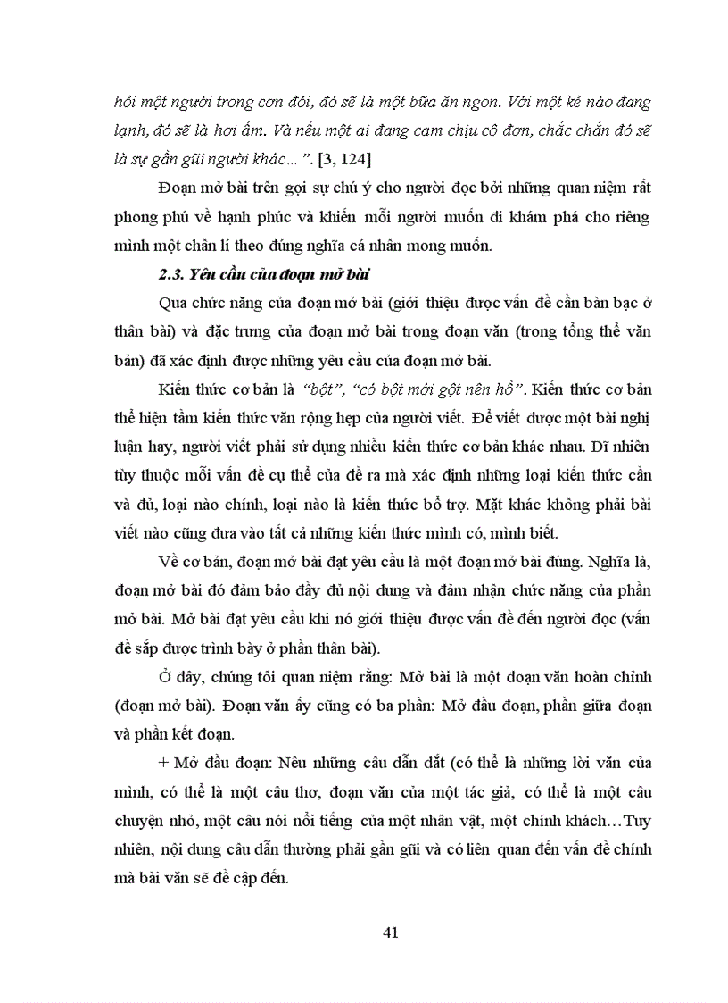 image for page Rèn kĩ năng viết đoạn mở bài trong bài văn nghị luận cho học sinh Trung học phổ thông