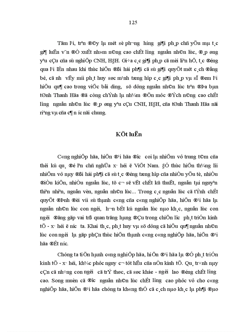 image for page Phương hướng và những giải pháp chủ yếu nhằm nâng cao chất lượng nguồn nhân lực trong sự nghiệp công nghiệp hóa hiện đại hóa ở tỉnh Thanh Hóa