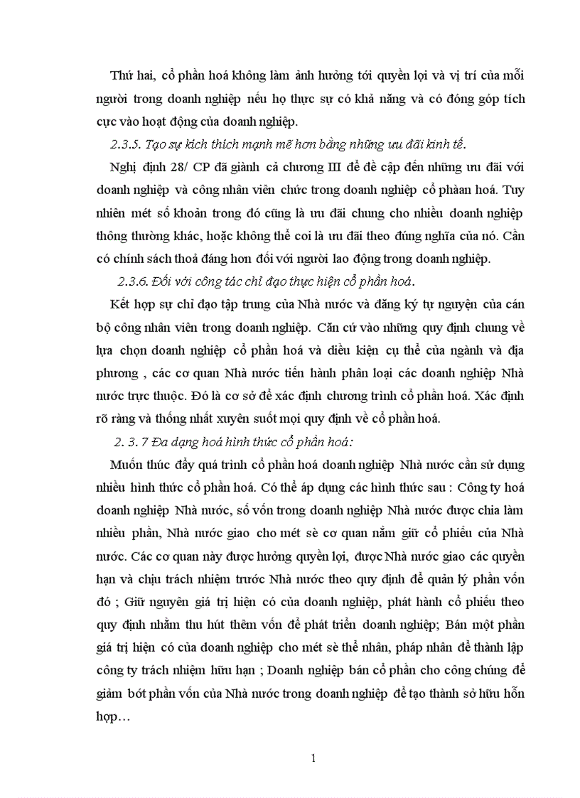 image for page Cổ phần hoá doanh nghiệp trong quá trình chuyển đổi nền kinh tế 1