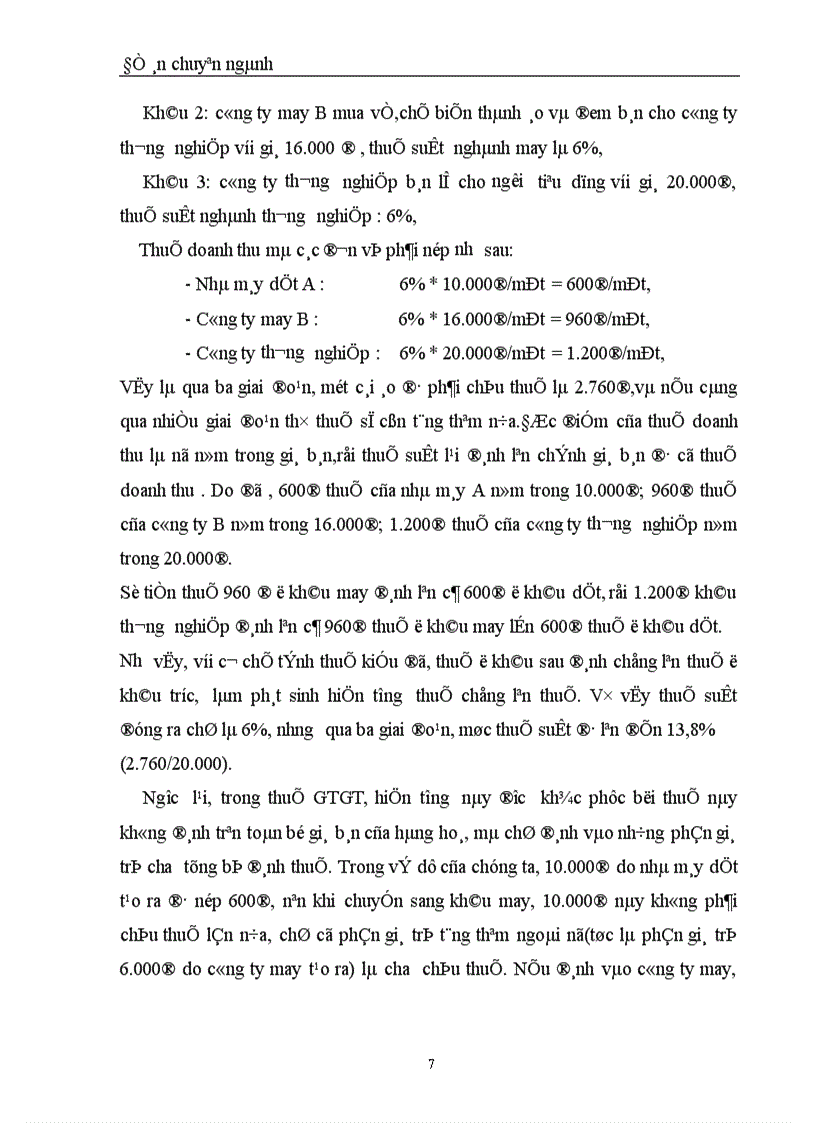 image for page Bàn về thuế giá trị gia tăng và hạch toán thuế giá trị gia tăng ở Việt Nam hiện nay 1