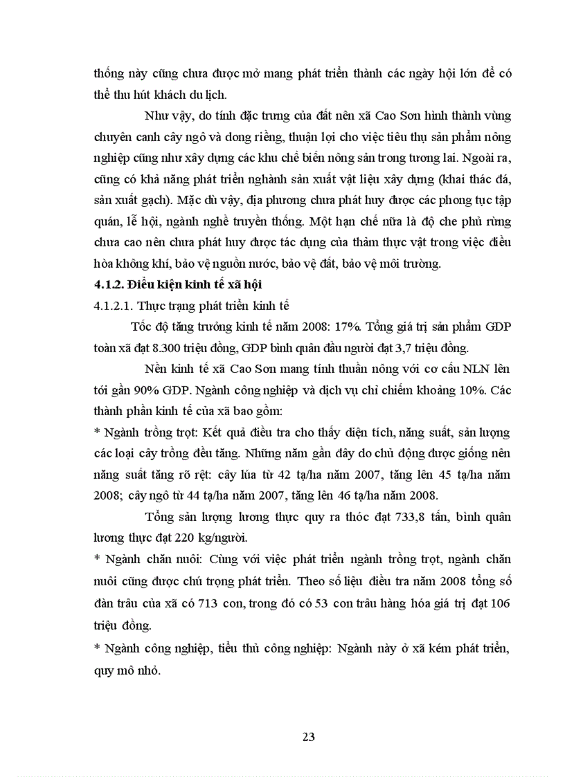 image for page Đánh giá hiệu quả của một số hệ thống canh tác điển hình tại xã Cao Sơn huyện Đà Bắc tỉnh Hòa Bình