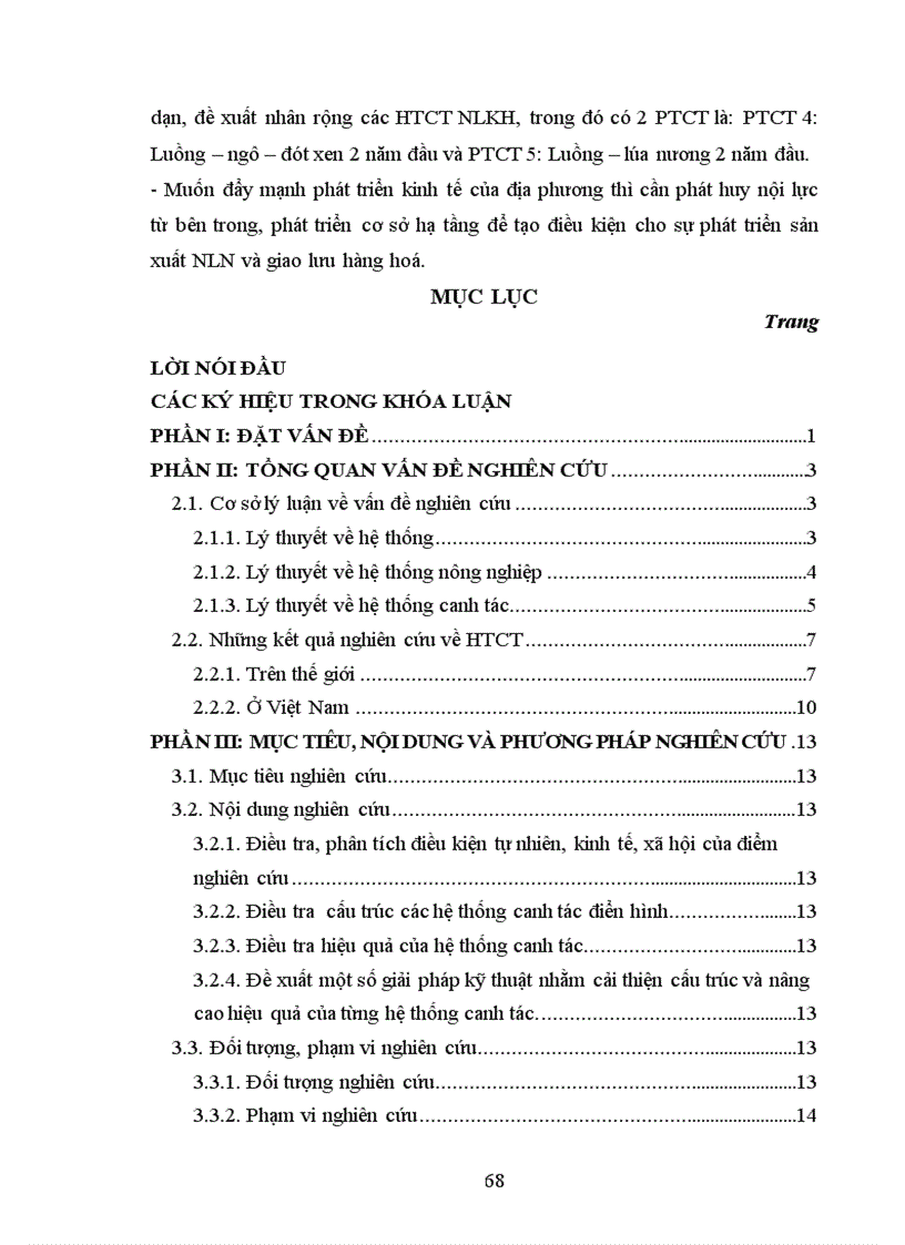 image for page Đánh giá hiệu quả của một số hệ thống canh tác điển hình tại xã Cao Sơn huyện Đà Bắc tỉnh Hòa Bình