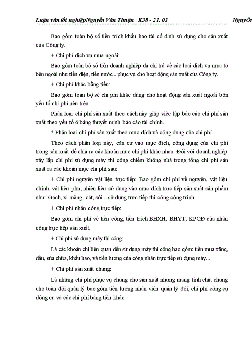 image for page Kế toán tập hợp chi phí sản xuất và tính giá thành sản phẩm xây lắp ở Công ty Xây Dựng Số 1 Phú Thọ