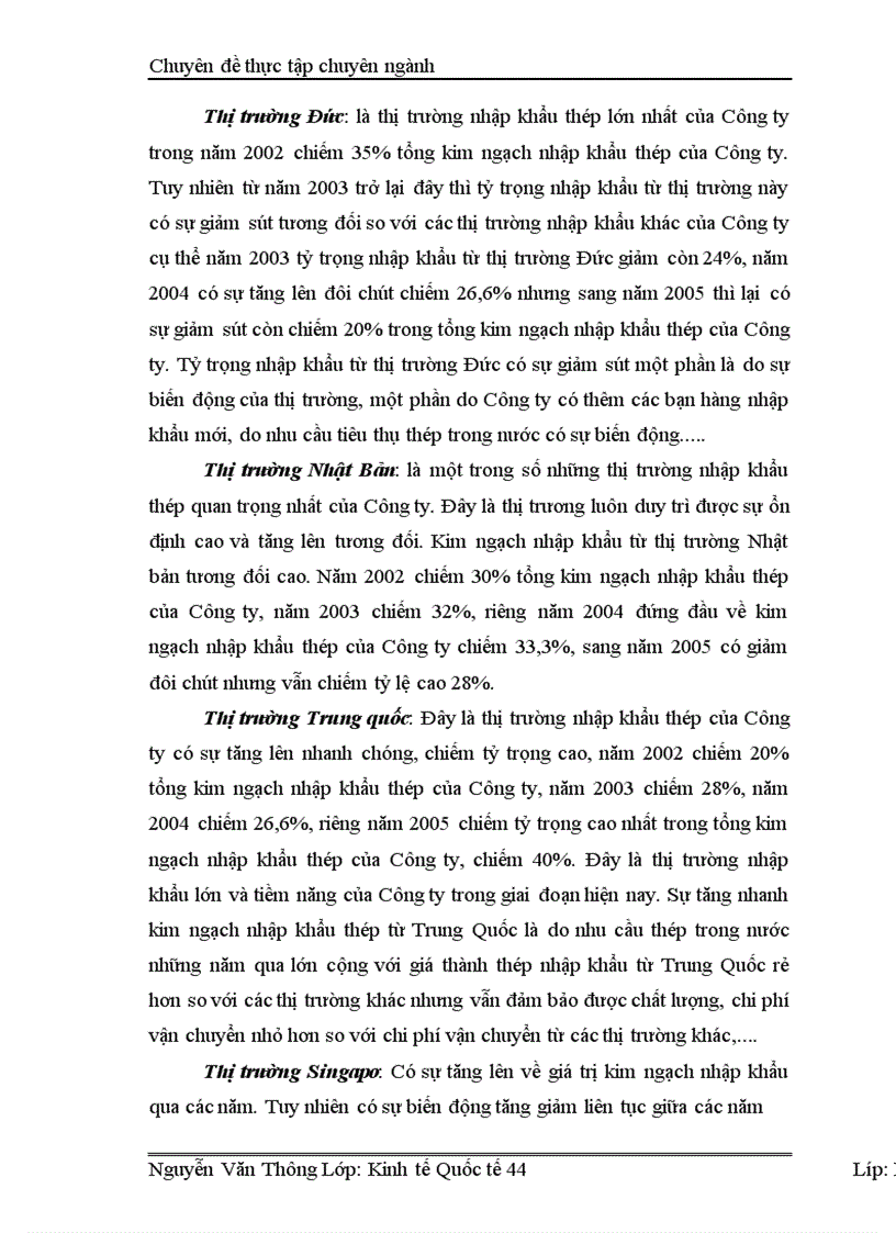 image for page Hoạt động nhập khẩu thép của Công ty Cổ phần Tổng Bách hoá Bộ Thương mại Thực trạng và giải pháp 1