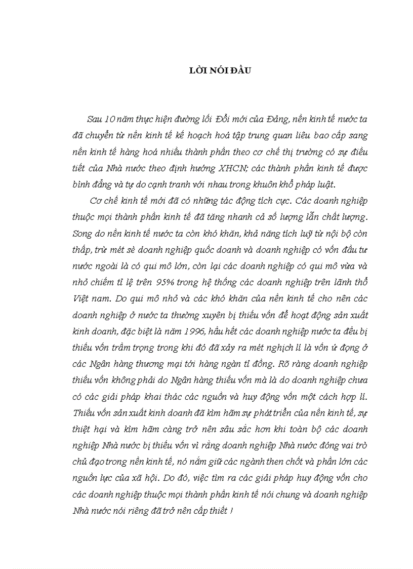 image for page Những hoạt động huy động vốn và các giải pháp huy động vốn cho các doanh nghiệp Nhà nước ở nước ta hiện nay 1