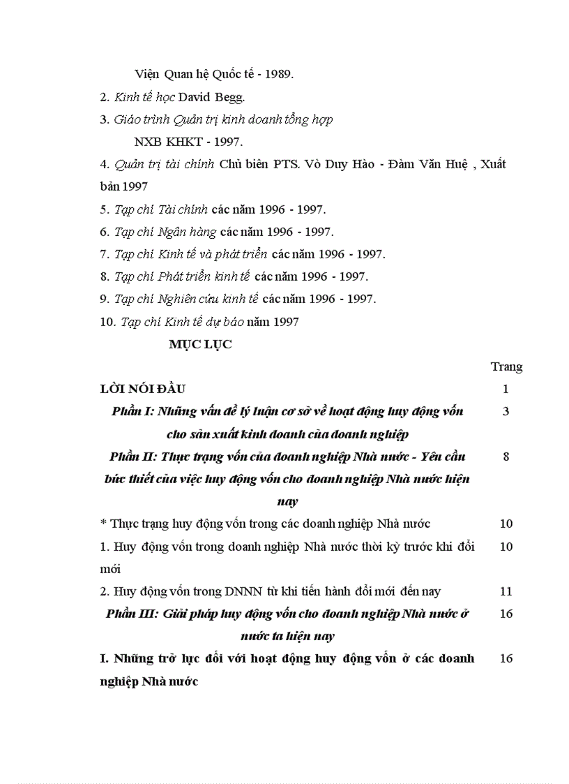 image for page Những hoạt động huy động vốn và các giải pháp huy động vốn cho các doanh nghiệp Nhà nước ở nước ta hiện nay 1
