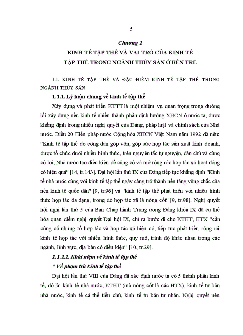 image for page Kinh tế tập thể trong ngành thủy sản tỉnh Bến Tre Thực trạng và giải pháp